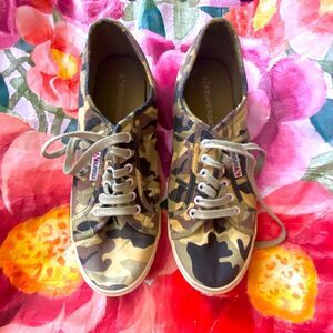 Women’s Superga camouflage sneakers